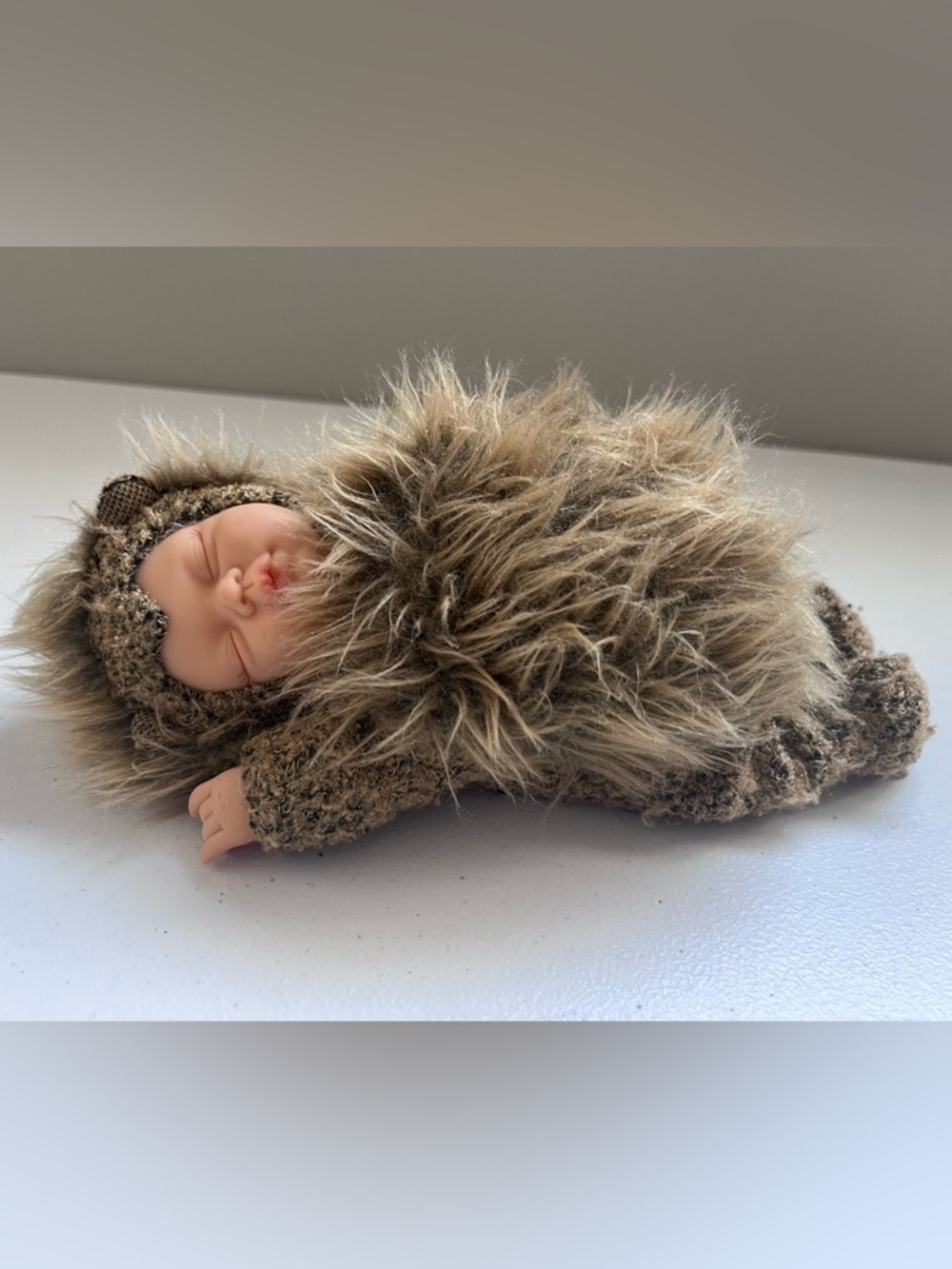Vintage 90’s Anne Geddes Baby Hedgehogs Doll Classic Collectible Baby Doll